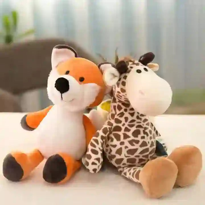 CustomPlushMaker Forest animal toys are available for wholesale. Choose from a variety of custom stuffed animal toys including soft, lovely foxes, raccoons, and elephants： Plush toys of various animal types