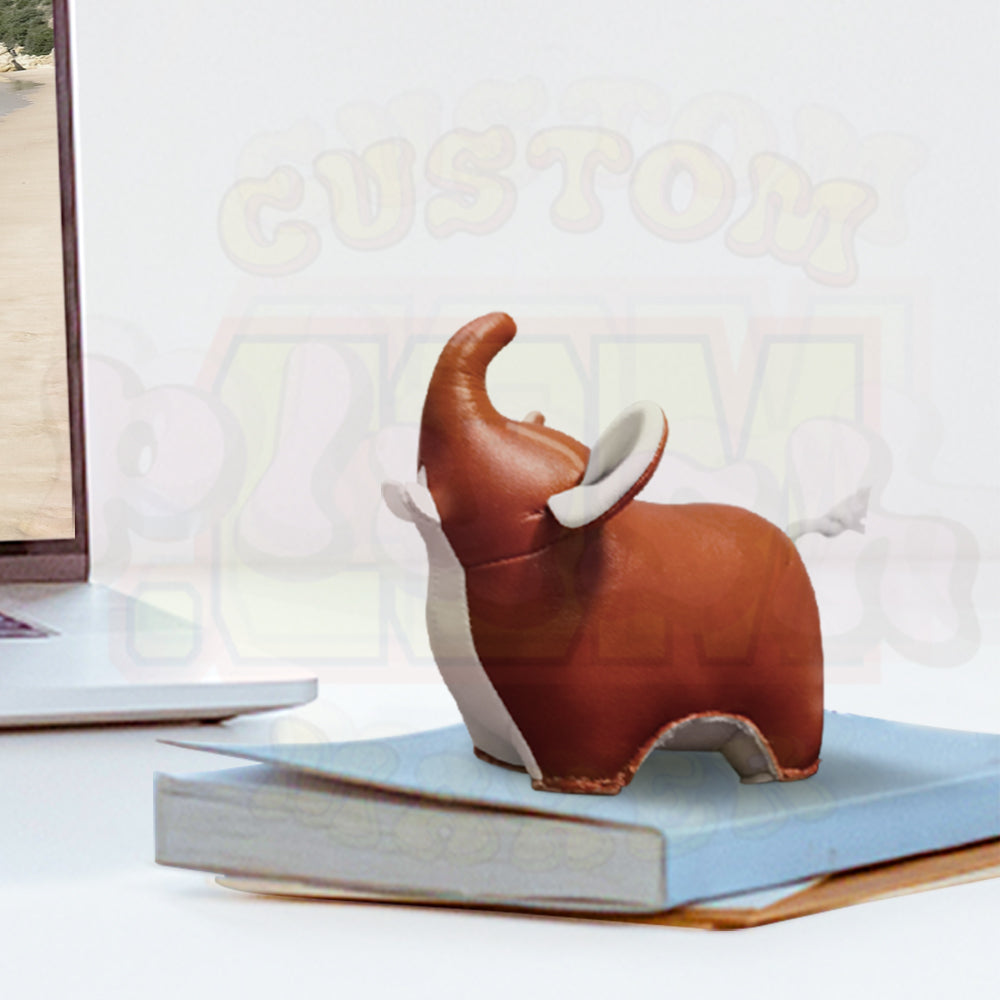 Pu Leather material animal Paperweight: