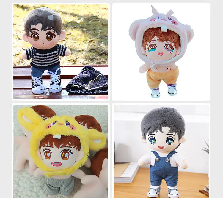 K-pop Idol Plush Toy – A charming and huggable stuffed toy resembling a beloved K-pop idol, perfect for fans and collectors alike.