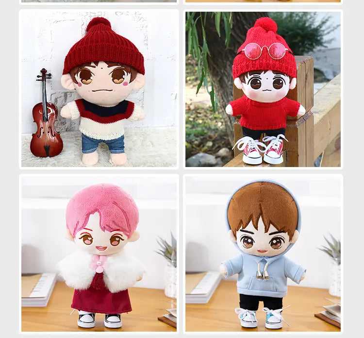 K-pop Idol Plush Toy – A charming and huggable stuffed toy resembling a beloved K-pop idol, perfect for fans and collectors alike.
