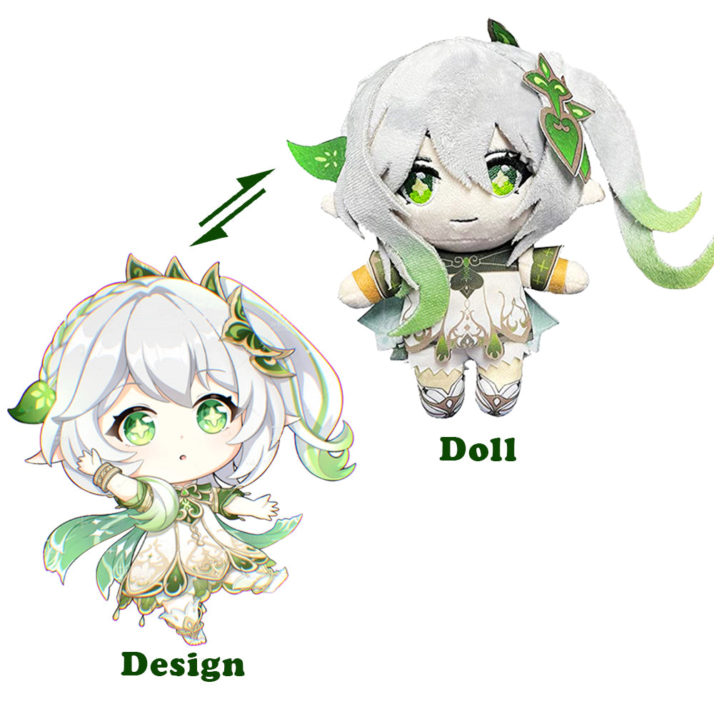 The original character Nashida is made into a cotton doll