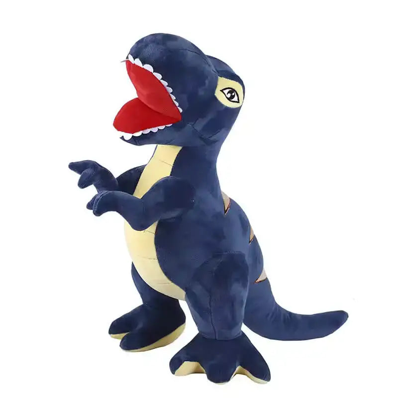 Blue dinosaur plush toy