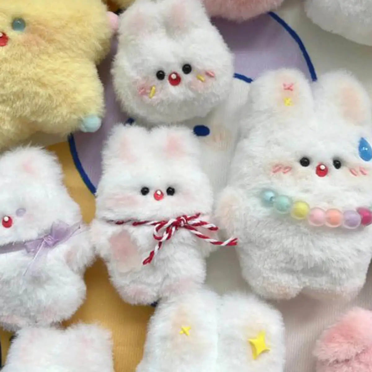 Custom anime style rabbit cuddly toys