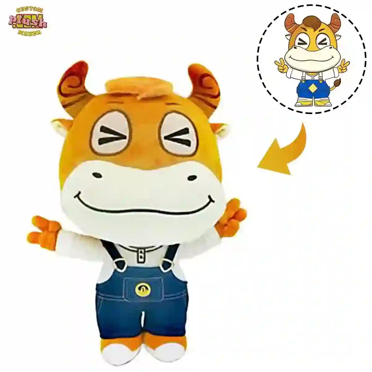 CustomPlushMaker offers keychain figures and stuffed toys, available for wholesale:various  animals