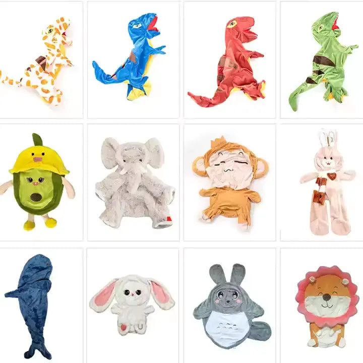 CustomPlushMaker Wholesale Custom Stuffed Animal Toys Giant Soft Teddy Bear Toys, Unstuffed Plush Animal Skins：different plush toy skin 