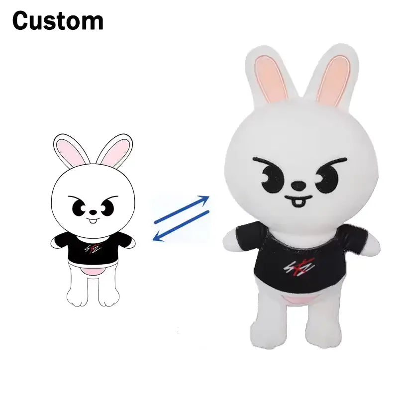CustomPlushMaker: Cute Pig Plush, Custom Small Rabbit Dolls, Wholesale Children's Gifts：various small toys