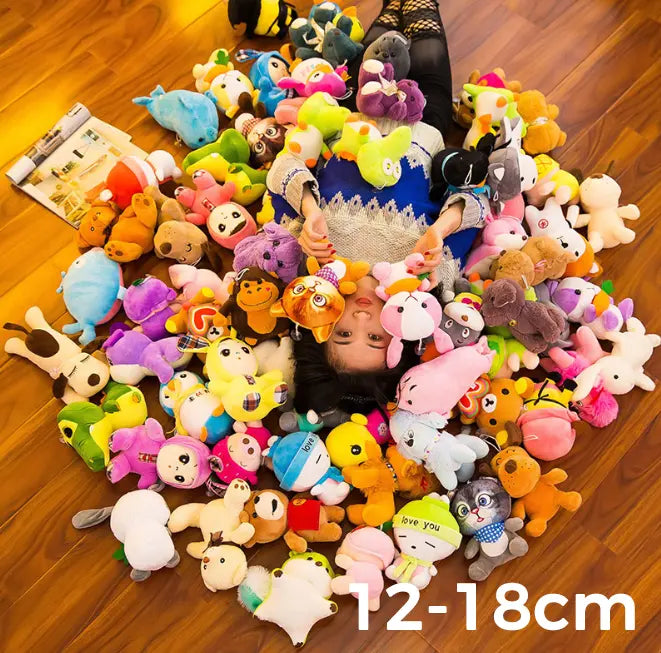 Zoo Animals Plush Toys 12-18 cm Adorable stuffed animals representing the diverse wildlife found in the zoo, perfect for young adventurers and wildlife enthusiasts