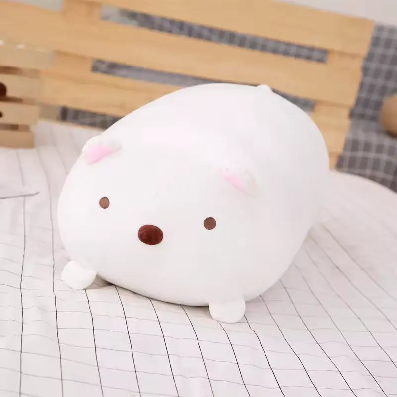 CustomPlushMaker offers adorable, large-sized stuffed hugging pillows in 30cm, 60cm, and 90cm, suitable for use as sofa cushions or plushies：Cute animal plush cushion