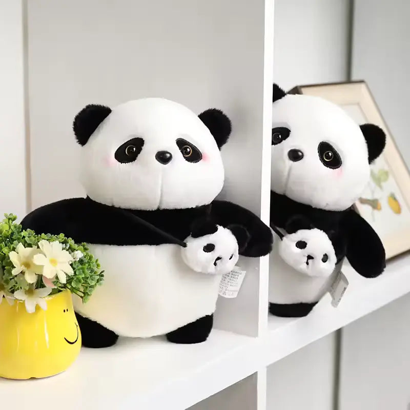CustomPlushMaker: Panda Doll, Cute Plush Home Decor, Children's Comfort Doll, Birthday Gift, Wholesale:cute Panda Doll