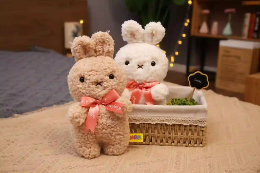 CustomPlushMaker offers wholesale Easter bunny plush toys in sizes 30cm to 55cm: bunny plushies