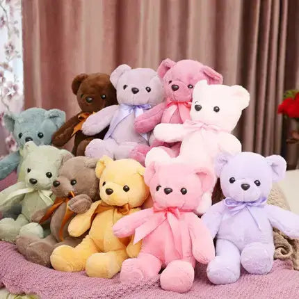 CustomPlushMaker: Logo Plush Bear Dolls - Soft, Colorful, Perfect for Birthday & Valentine's Gifts!:bear plushie