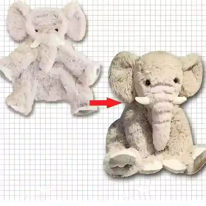custom wholesale unstuffed plush animal skins, perfect for creating your own custom animal toys.:plushie skin