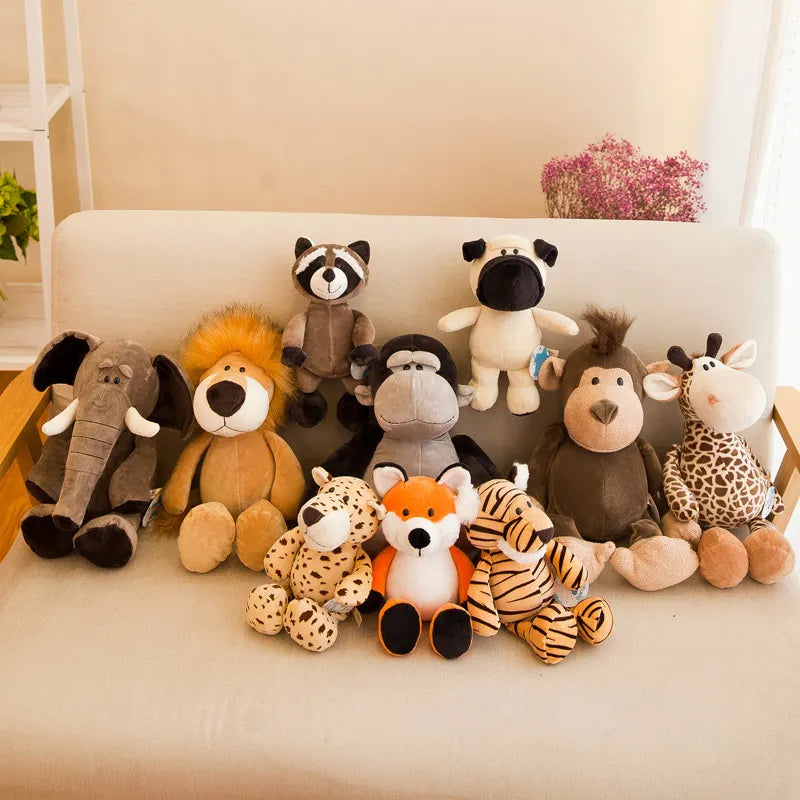 Zoo Animals Plush Toys – Adorable stuffed animals representing the diverse wildlife found in the zoo, perfect for young adventurers and wildlife enthusiasts.