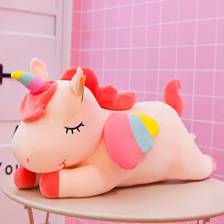 stuffed plush unicorn toy soft pillow animal horse baby toy unicorn gift