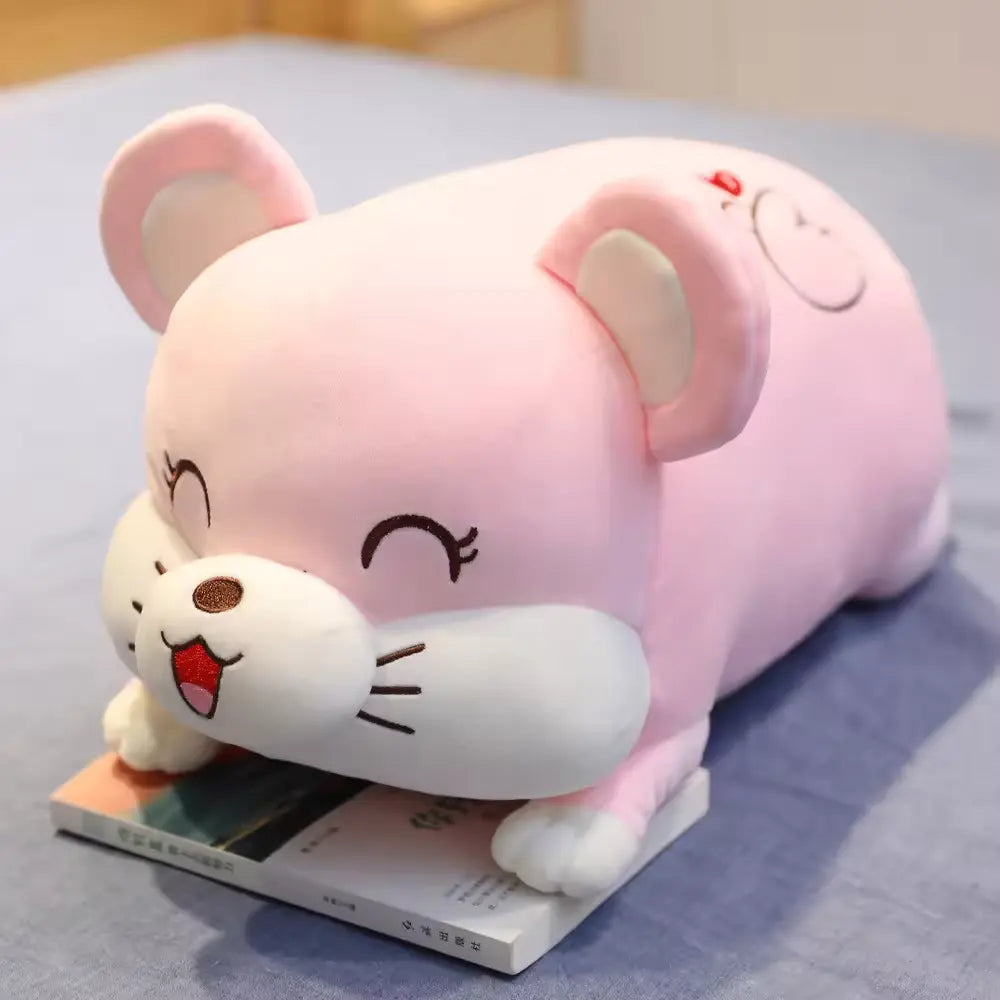 Pink mini mouse plush toy