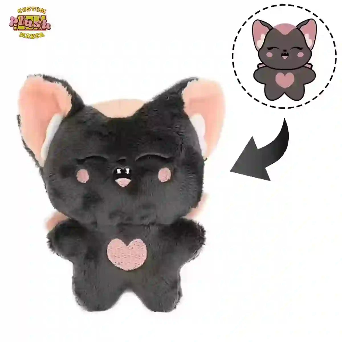 CustomPlushMaker offers keychain figures and stuffed toys, available for wholesale:various  animals