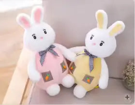 CustomPlushMaker sells new cute plush rabbit throw pillow dolls wholesale:Cute Plush Rabbit