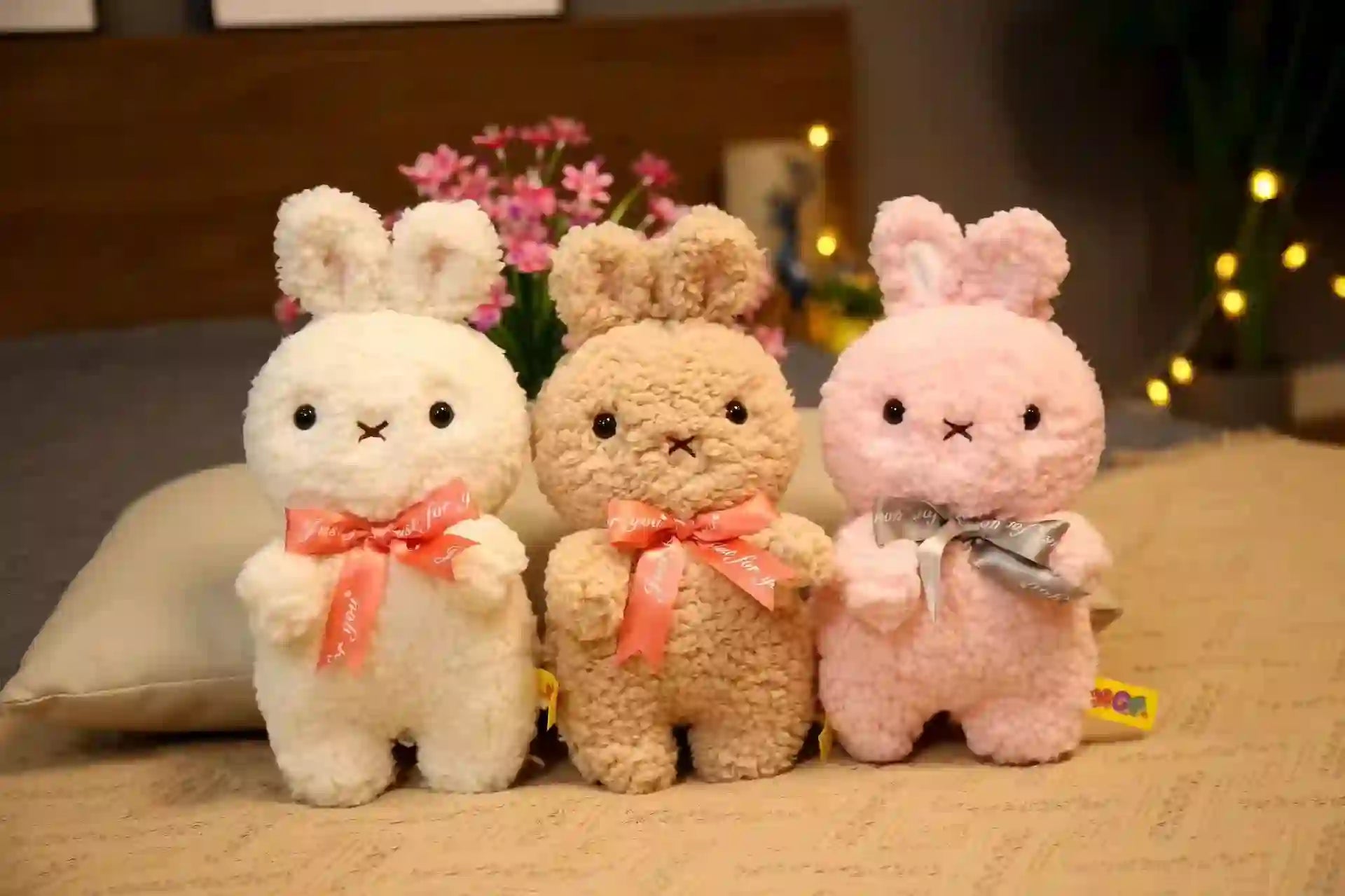 CustomPlushMaker offers wholesale Easter bunny plush toys in sizes 30cm to 55cm: bunny plushies