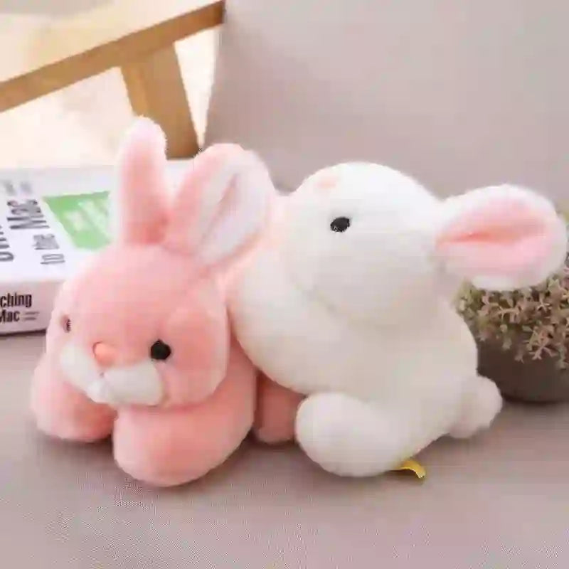 CustomPlushMaker offers wholesale 8-inch machine plush toy rabbit dolls, perfect for boutique gifting:cute sample