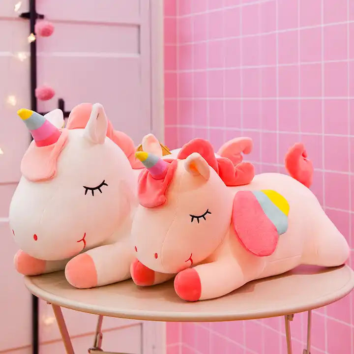 stuffed plush unicorn toy soft pillow animal horse baby toy unicorn gift