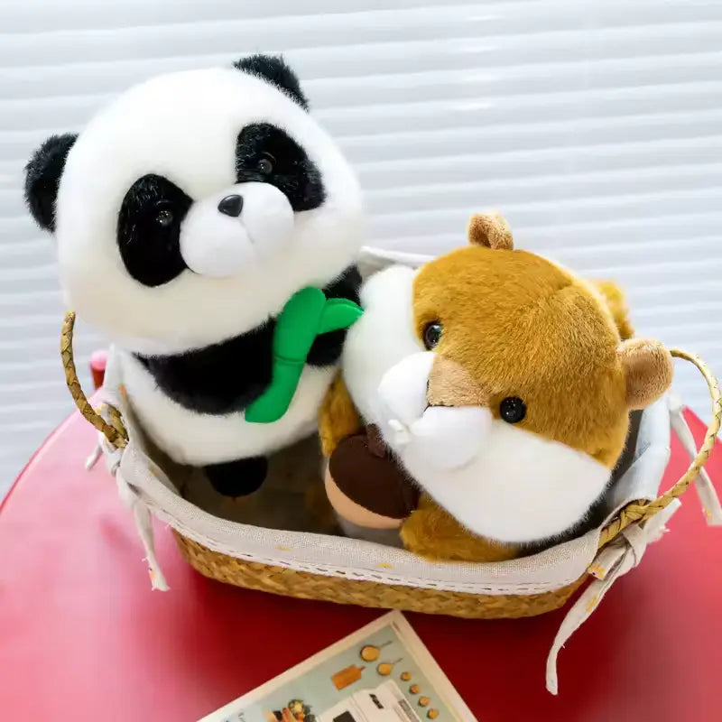 CustomPlushMaker: Wholesale Spot Small Animal Plush Toys, Grab Machine Dolls, Children's Birthday Gift Plush Toys：cute small animal plush toys