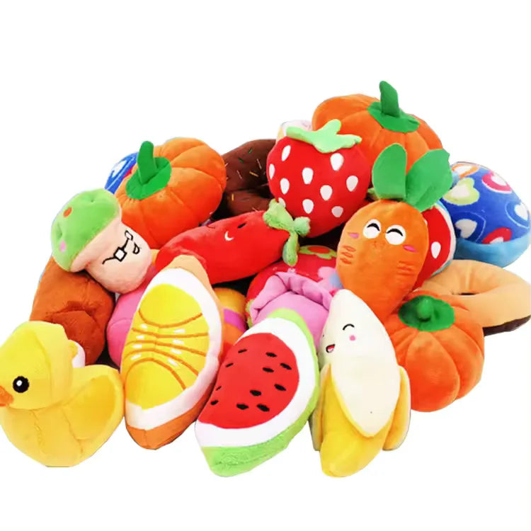 fruit plush toy