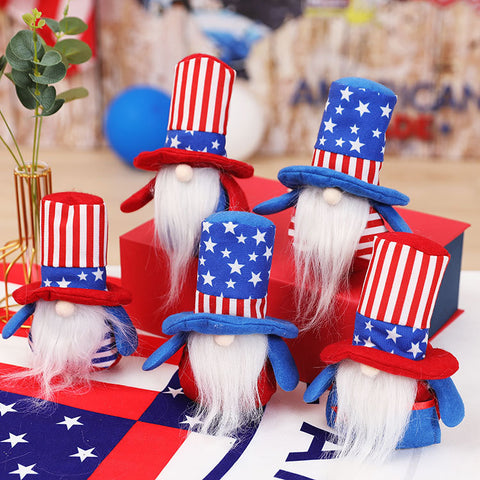 Commande groupée de jouets en peluche pour le jour de l’indépendance, animaux en peluche des fêtes