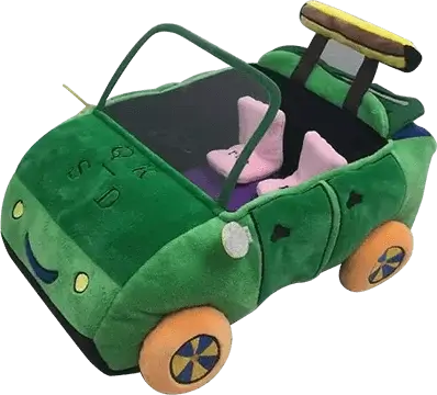Car children's painting plush toy