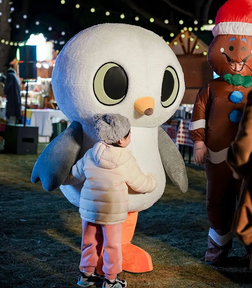 Kostum Boneka Burung Camar Kecil