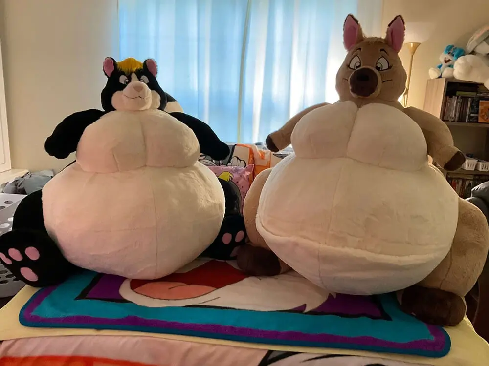 Peluche Skunk e Canguru