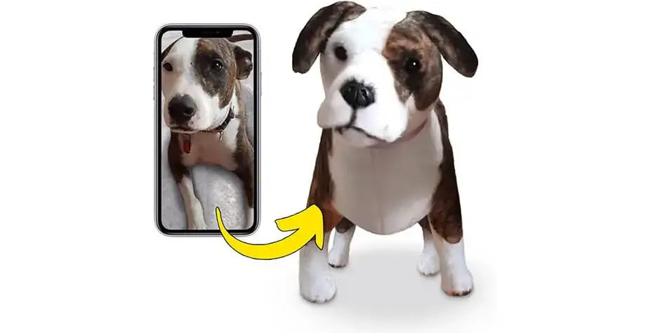 A Custom Stuffed Dog Is a Wonderful Way to Remember Pet- dog and his stuffed dog