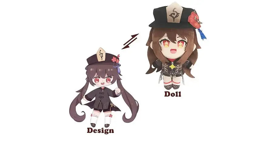 Lag din drømmebamse Tilpassede anime plysjleker- utstoppede dyr