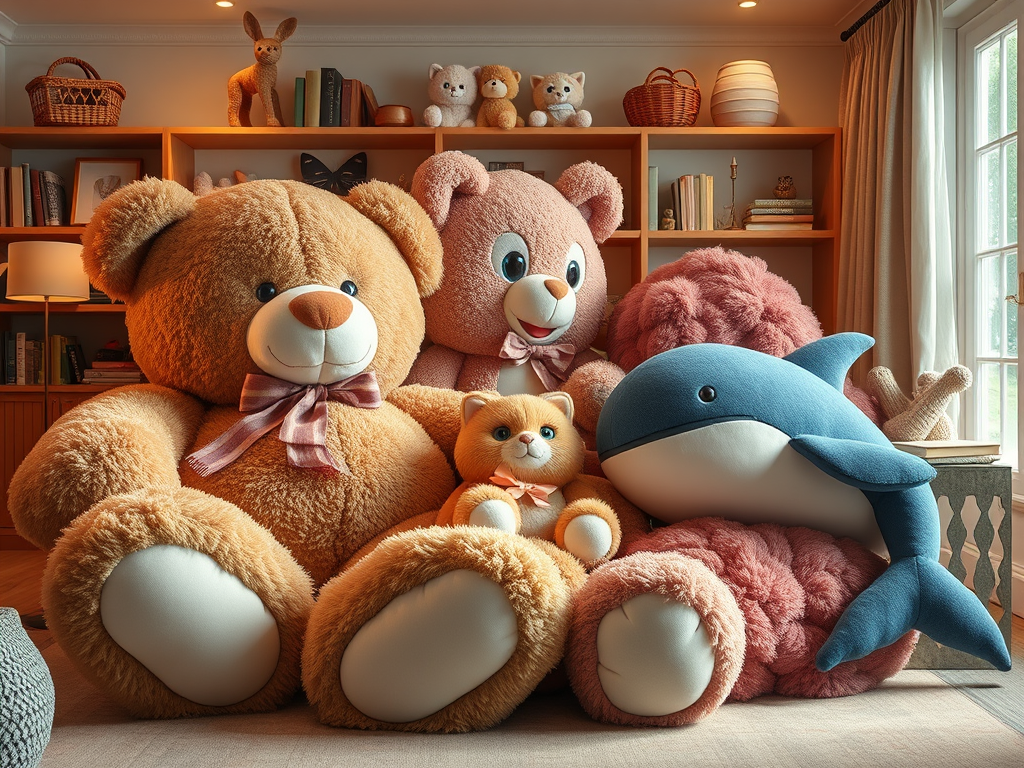 Cuddly Giants - suurimmat koskaan tehdyt pehmolelut