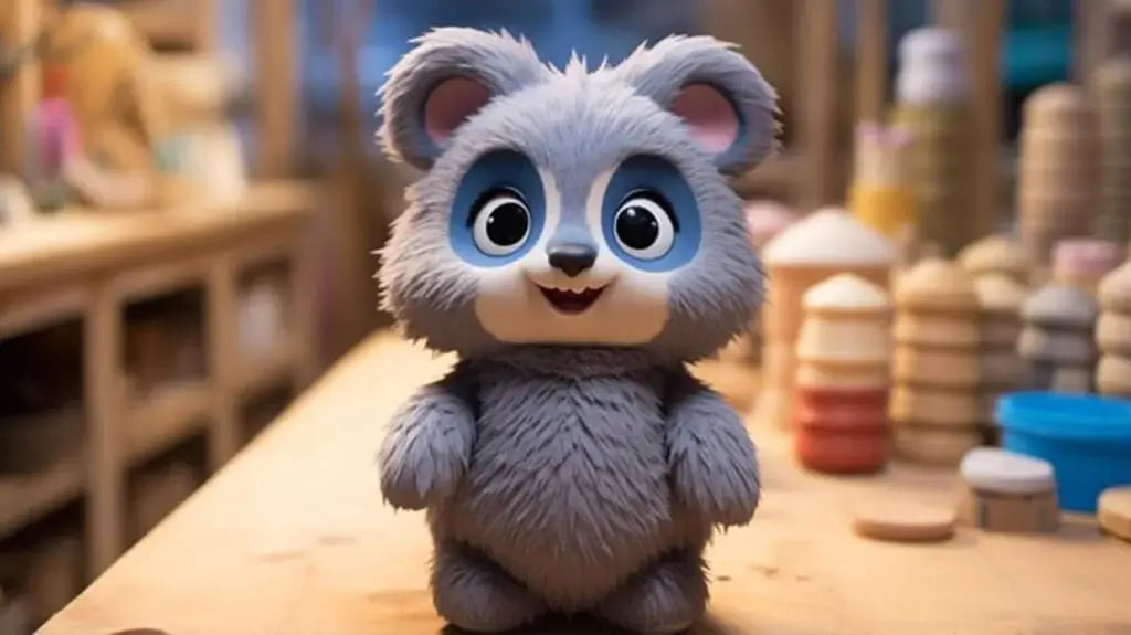 A plüssállatok fejlődése 2024-ben A technológia integrálása a fokozott interaktivitás érdekében - Kék medve plüss játék