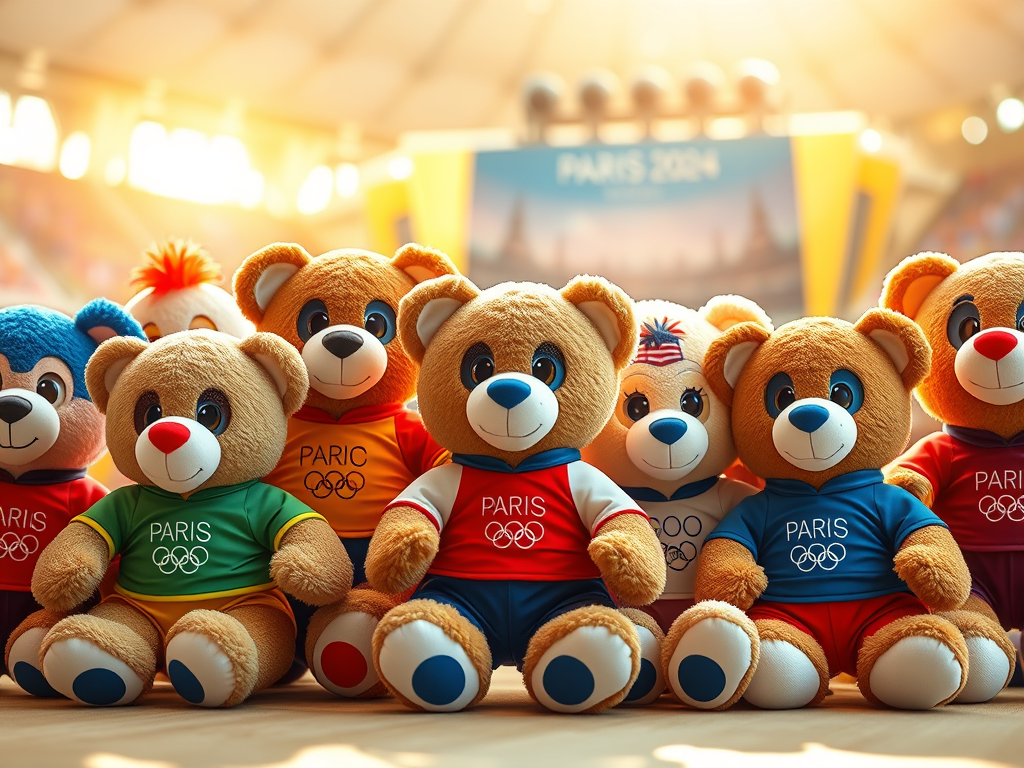 Ge bort en personlig gåva: Specialtillverkade gosedjur inspirerade av Olympiska Spelen maskotar