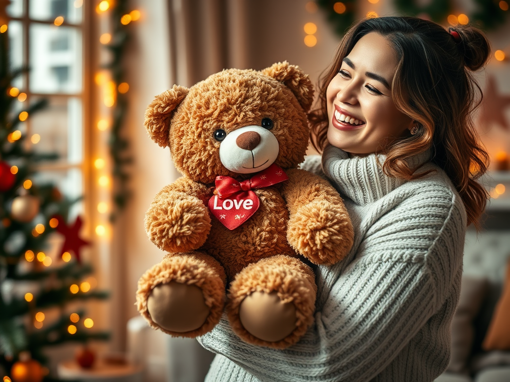 Regalos de Navidad que llenan el alma: peluches personalizados que tocan el corazón