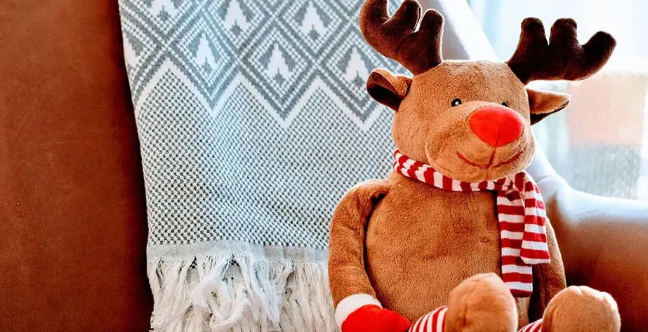 Christmas Elk Plush Toy