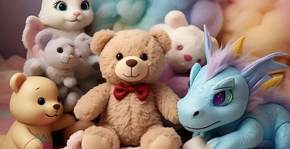 AI-generated plush toy pictures