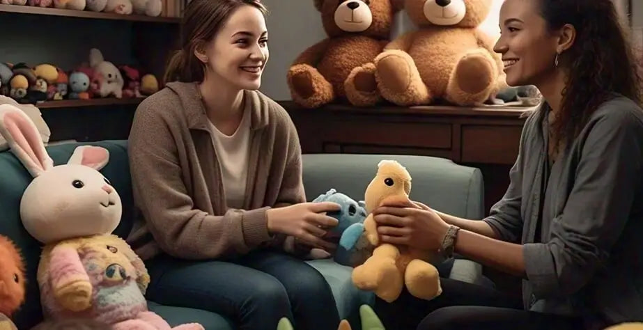 Adults use stuffed toys to soothe their emotions