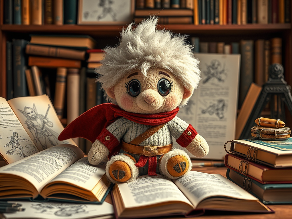 Maßgeschneiderte Plüschtiere als Merchandising für Künstler und Autoren