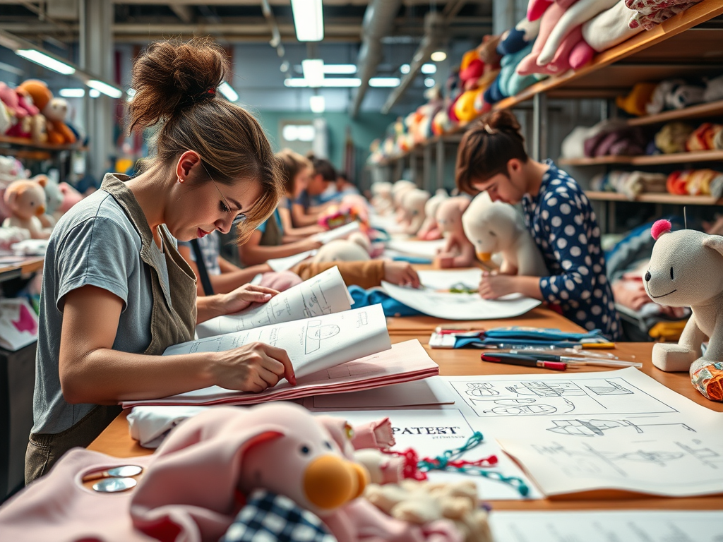 봉제 인형은 어떻게 만드나요?