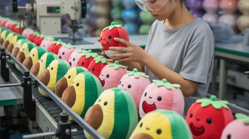 Custom plush toy production line