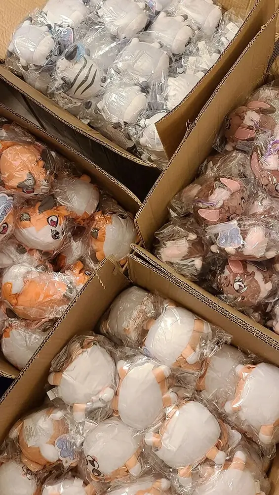 Photos of finished product shipped to customers