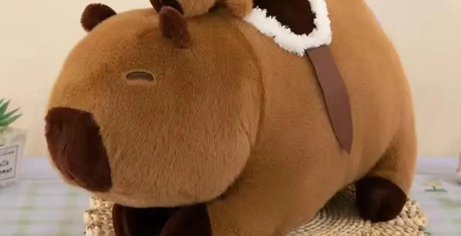 Capybara plush toy
