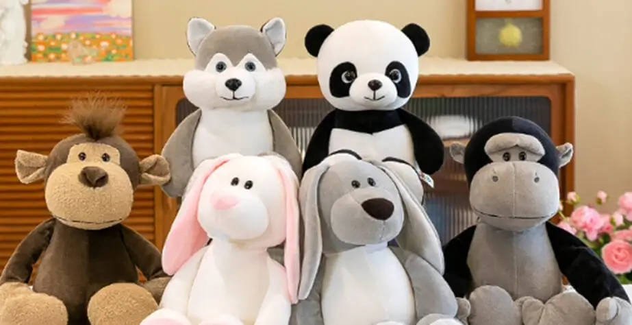 Animal plush toys