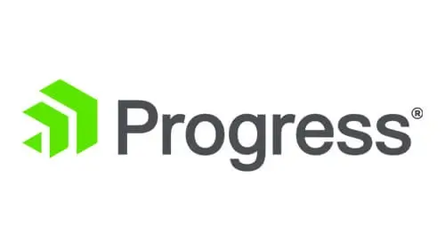 Custom plush toy customers Progress Software Corporation logo