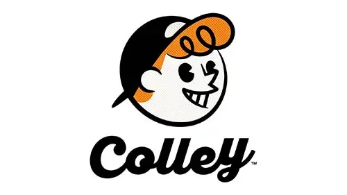 Custom plush toy customers colley logo