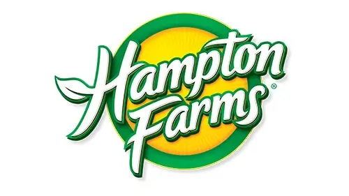 Custom plush toy customers hampton farms logo